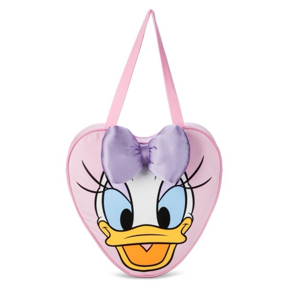 Disney Store Daisy Duck Big Face Canvas Tote